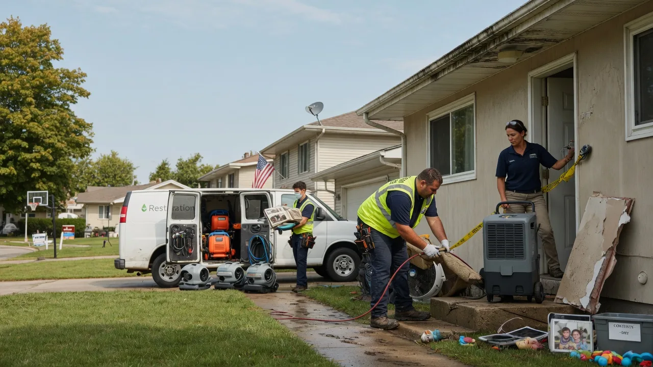 Water Damage Restoration in Ingraham, IL near me